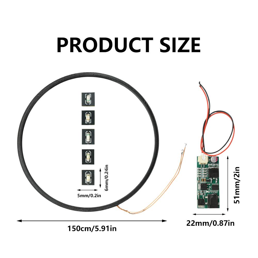 DC 8-24V High Power Driver Module Wireless Air Isolation Induction Lamp Inductive LED Wireless Induction Lamp DIY Kit