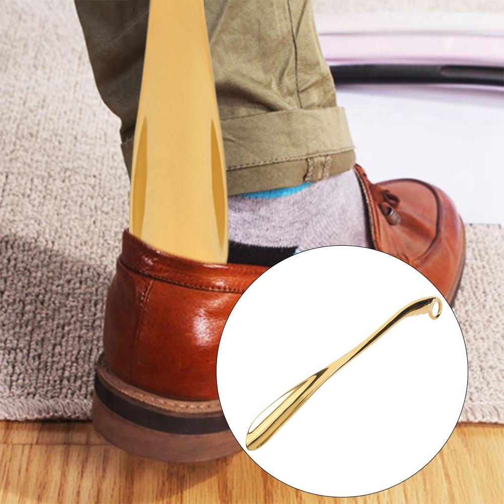 Shoe Horn Aluminum Alloy     Wavy Handle Shoes Convenient Wearing 52cm