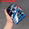 2DFlat Samsung phone case Blue-Eyed Wolf in Mountain Sky Applicable to Galaxy S23 S24 S25ULTRA S26 A12 A14 A15 A16 A54 A55