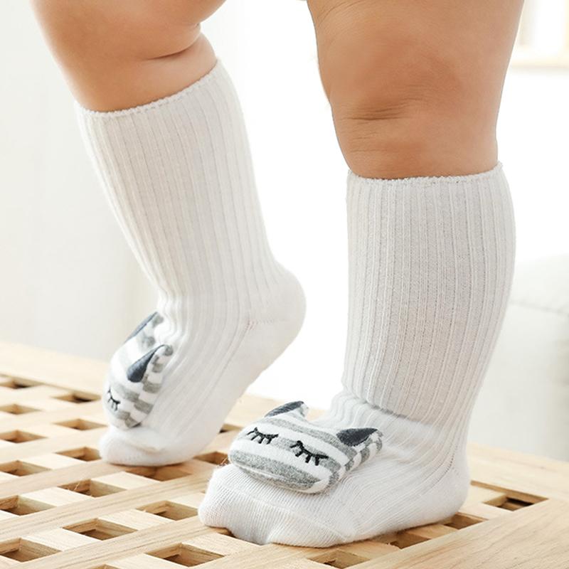 

Baby Toddler Non-slip Mid-calf Floor Socks Cartoon Animal Cotton Newborn Thickened Cute Warm