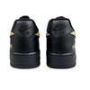 Nike Air Force 1 Abrasion Resistant Low top Skateboard Shoes Unisex Black Gold CW2288-001(Team40-)
