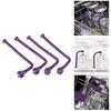 4Pcs Silicone Goblet Holder Dishwasher Bracket Wine Glass Rack Bar Kitchen Tool