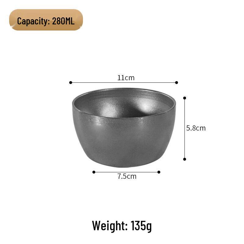ZISIZ Industrial Anti-Scald Outdoor Rice Bowl