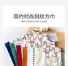 High-end simulation silk chain printed silk scarf shawl women's thin light luxury high-end versatile large square scarf gift scarf