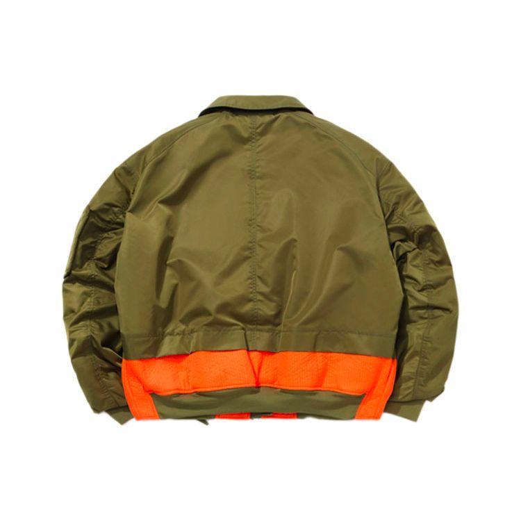 Li Ning Loose Fit Lapel Warm Cotton Jacket Men Jacket Olive-Green AJMQ739-2