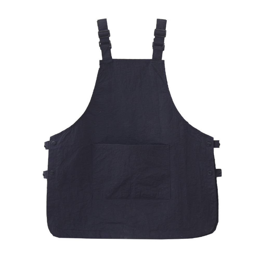 

Adjustable Waterproof Work Clothes Catering Workwear Salon Barber Cape Painting чёрный