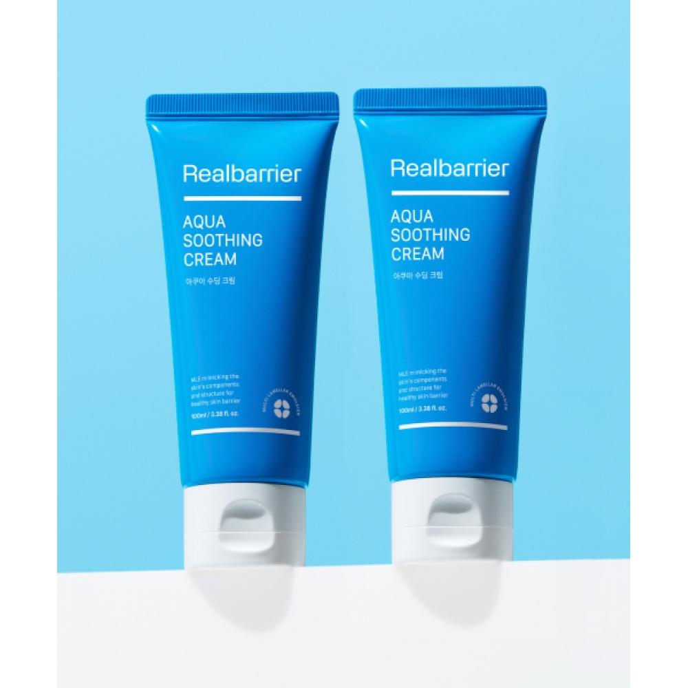 Real Barrier Aqua Soothing Cream 75ml X 2 NONE