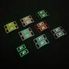 Luminous Shoelaces Buckle AF1 Glowing Metal Lock for Shoelace DIY Lace Shoe Footwear Decoration Sneaker Decorations Accessories
