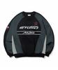 1993STUDIO 93 Racing Color Graphic Pullover_Black