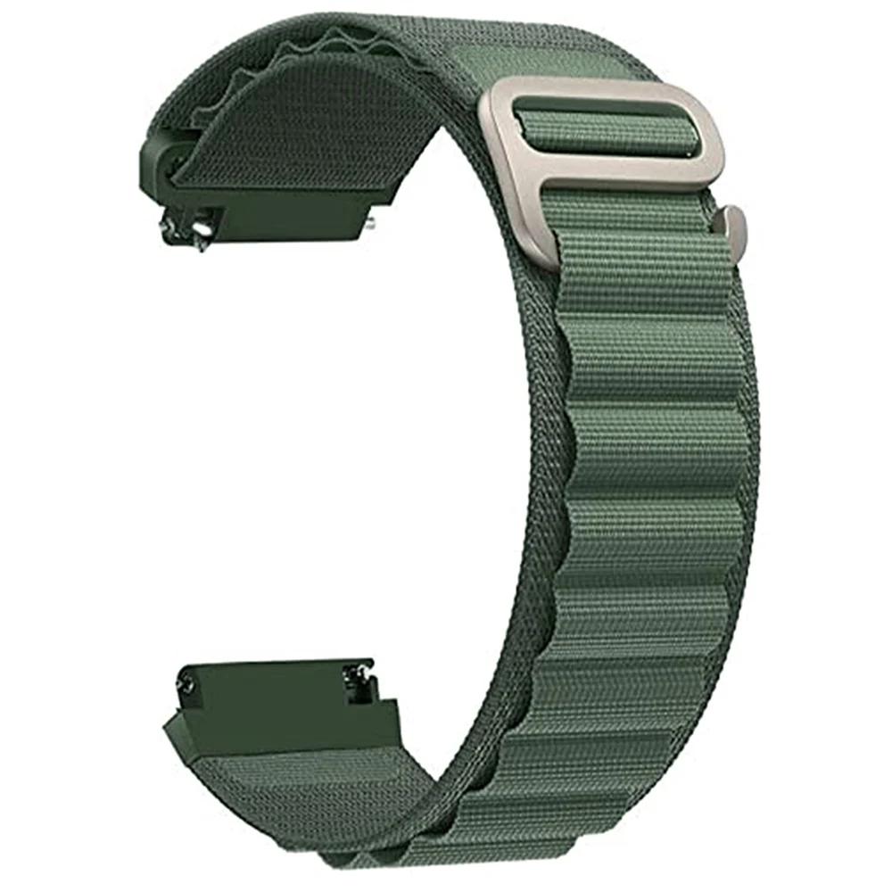 

Ремешок 20 мм 22 мм для Samsung Galaxy Watch 4 5 Pro Classic Gear S3 Active 2, нейлоновая петля, браслет Correa Amazfit GTS 2 3 4 мини-ремешок 22mm