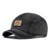 Adjustable Denim Baseball Cap Deep Crown Dad Hat Retro Trucker Hat  For Woman Man