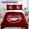 3pcs A-Arsenal8 Design Cover Set - HD Printed Bedding with 1 Cover and 2 Pillowcases - Perfect for Home and Dorm Decor
