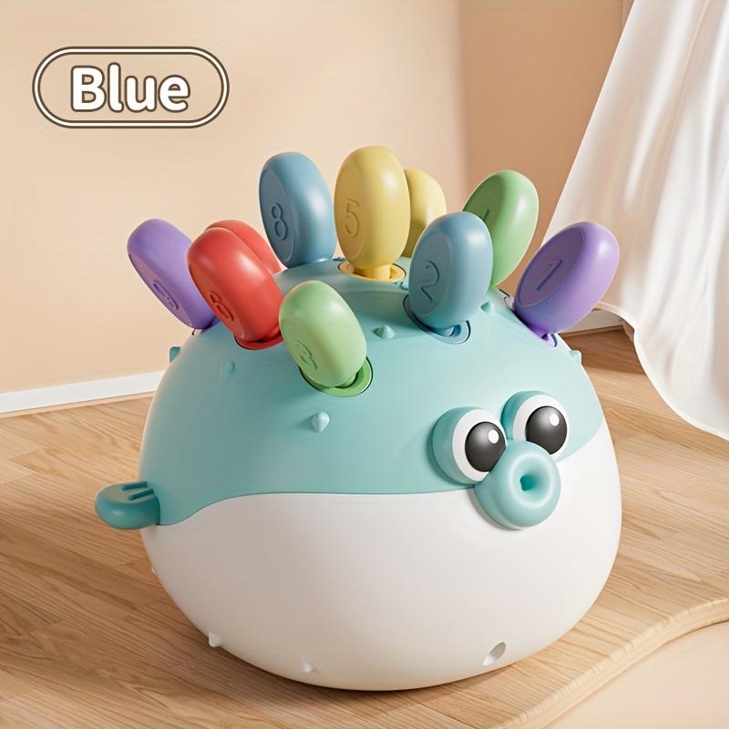 

Pufferfish Building Toys Interactive Colorful Learning Blocks for Toddlers, Enhances Motor Skills, Creativity Color Recognition, Perfect for Christmas синій