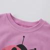 Malwee Girls' Round Neck Long-Sleeve Casual Sweatshirt - Autumn European & American Style