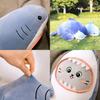 Lovely Shark Plush Toy With Cat Face Perfect For Marine Life Lovers 30/60cm Pp Cotton Filling