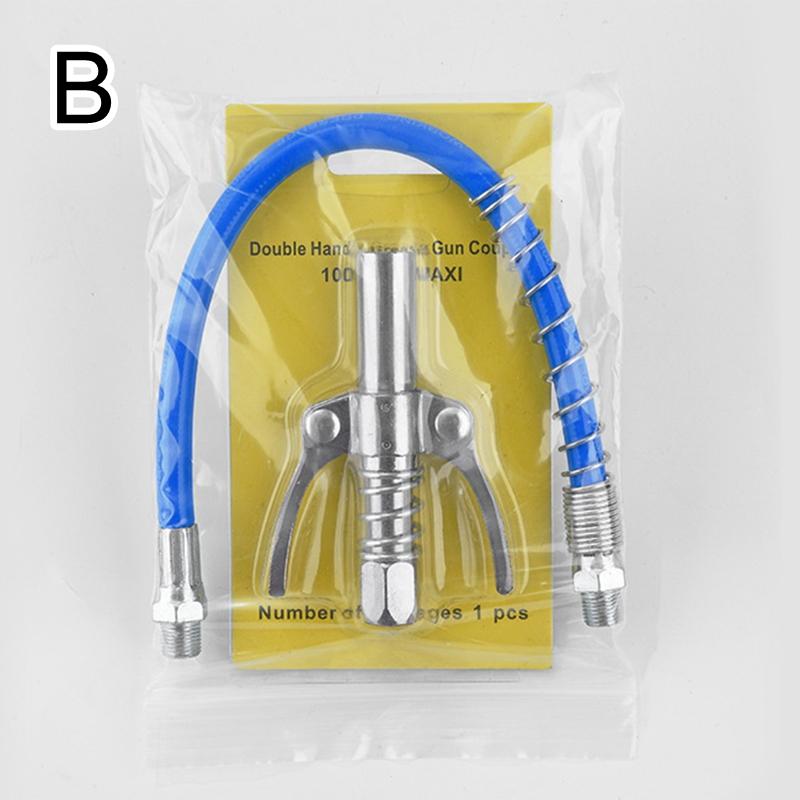 

10000Psi High Pressure Grease Coupler Nozzle Hose Pump Syringe Grease Gun Npt1/8 Adapter Brake Oil Change Tools Car Accessories