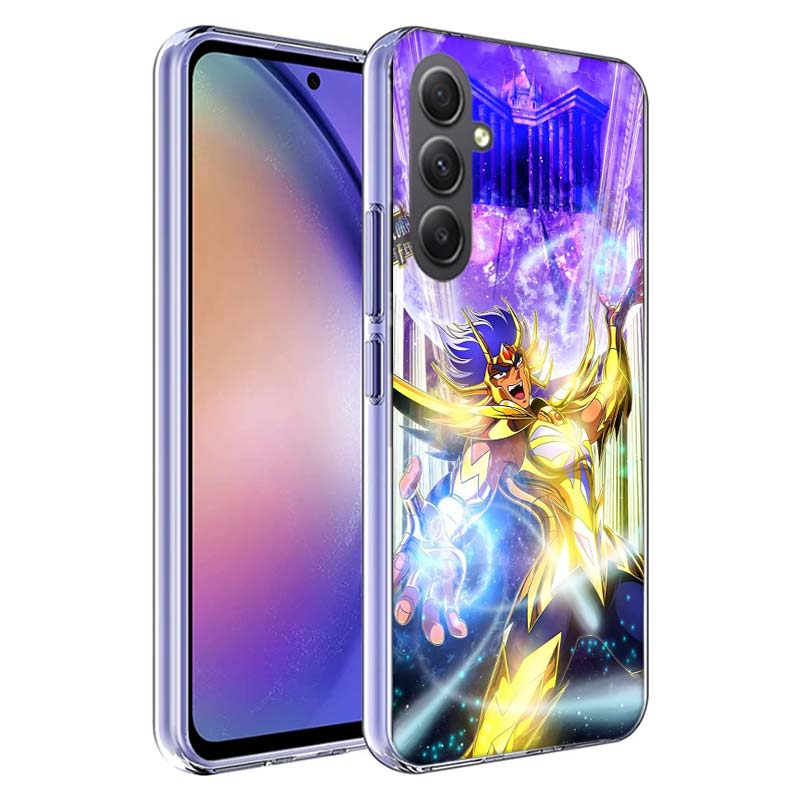 Saint Seiya Knights Of The Zodiac Phone Case for Samsung A17 A37 A57 A07 A16 A26 A36 A56 A06 A02S A12 A22 A32 A52S A04S A14 A24