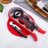 Bottle Opener Set Multifunctional Jar Lids Openers Wrench Grippers Safety Screw Manual Home Household Accessories