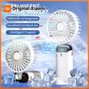 Xiaomi Portable Handheld Mini Fan Foldable Neck Hanging Fans 5 Speed USB Rechargeable Fan with Phone Stand and Display Screen 1800mAh