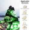 1pc Green LanternOutdoor Flannel Blanket Soft Plush Decor for Picnics, camping,Bedroom, Playroom, or Lunch Breakn1133A