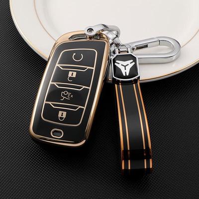 Changan CS95/CS85/CS35 Plus Car Key Case - Gold Edge Protective Shell