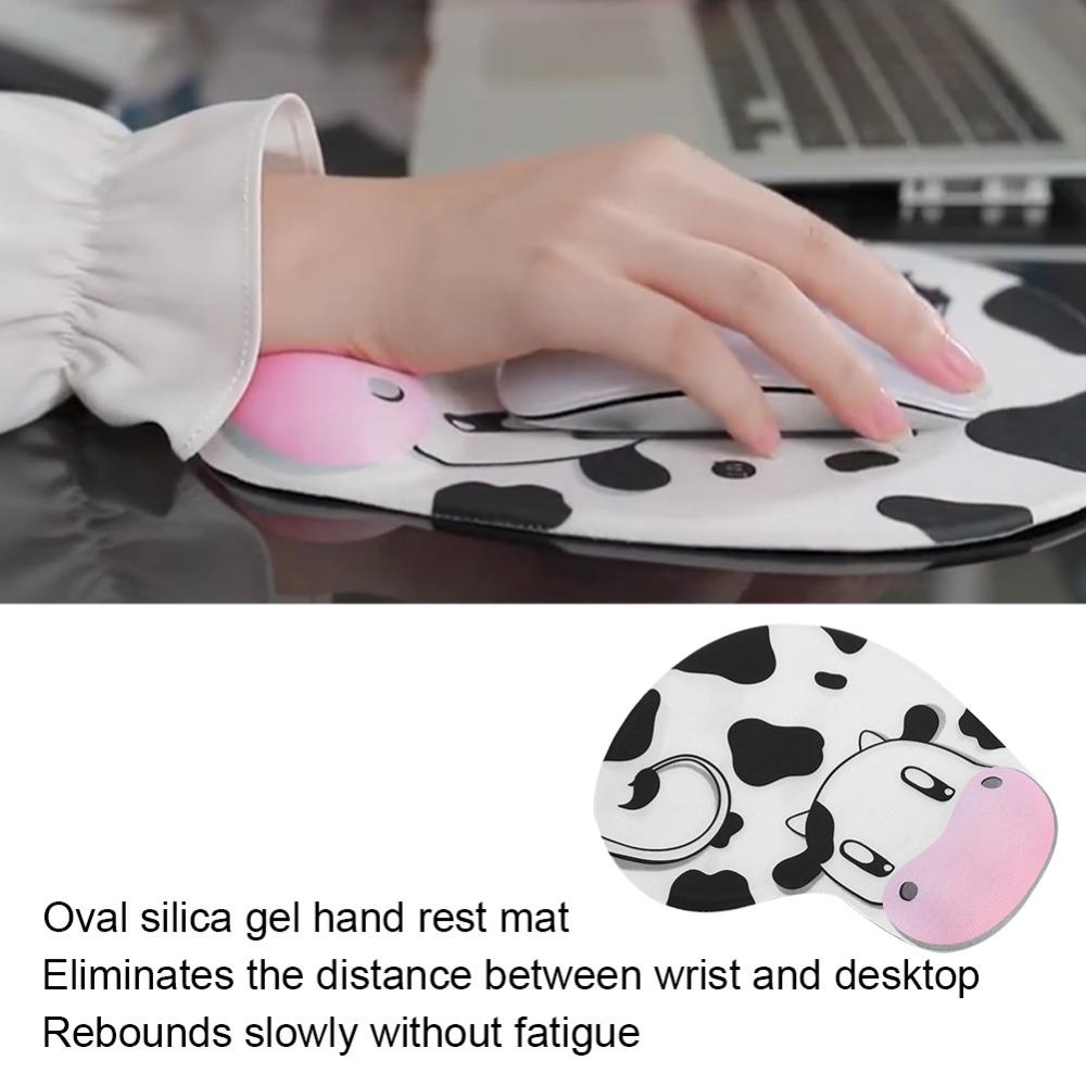 Cartoon Style Mouse Pad Singlesided Cartoon Wrist Protected Pad Computer Decoration  Office Gaming