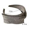 Korean Style Knit Headband Soft Stretchable Makeup Hair Hoop Crumpled Texture Wide Bezel Ladies Hair Accessories Daily Use