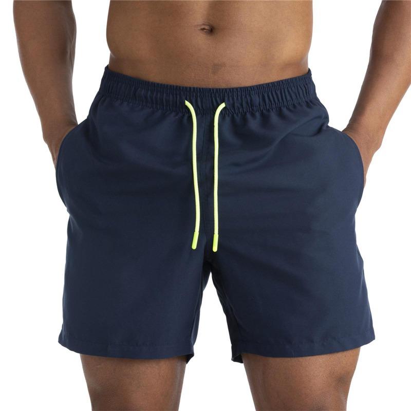 Men's Casual Color Outdoors Pocket Beach Work Trouser  Beach Shorts Pant