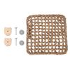 Hanging Cage Protective Toy Seagrass Mat Swing Woven Net Activity Playground Bed Toys Climbing Toys for