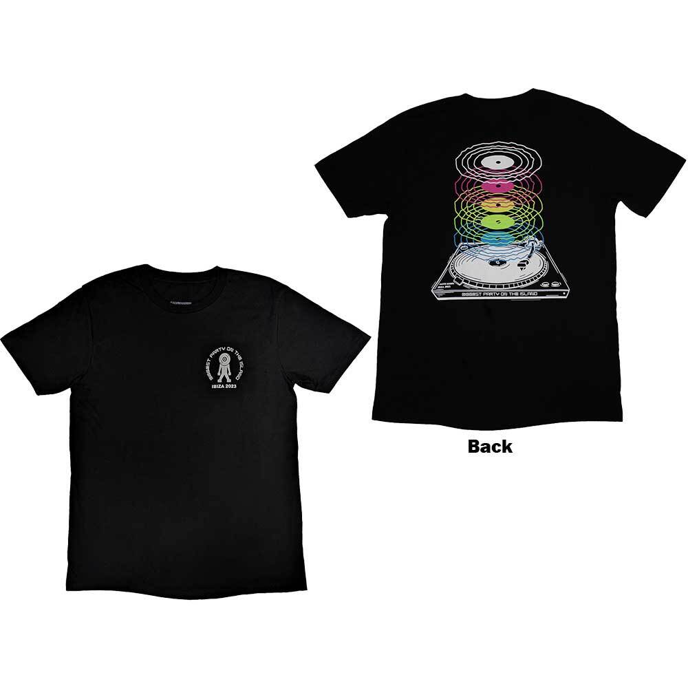 Calvin Harris Record Back T-Shirt Black New Unisex T-Shirt XXXXL