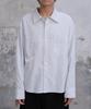 Daibeuin Grandpa Stripe Two Pocket Shirts (Blue)