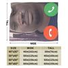 John Pork Is Calling Blankets Quality Warm Soft  Throw Blanket Winter Travel Office Home Decor Street Trend Bedspread