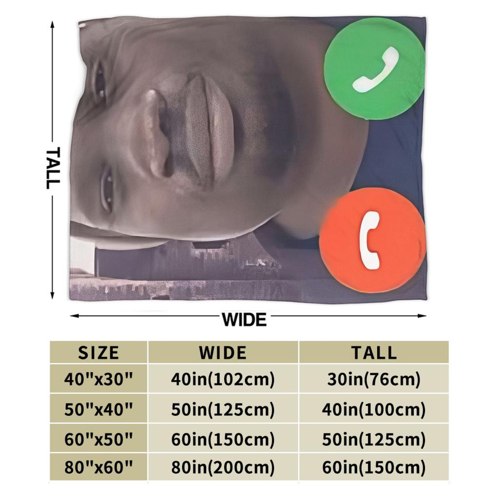 John Pork Is Calling Blankets Quality Warm Soft Throw Blanket Winter Travel Office Home Decor Street Trend Bedspread