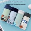 MIIOW Teen Boys' Cotton Boxer Briefs 4-Pack