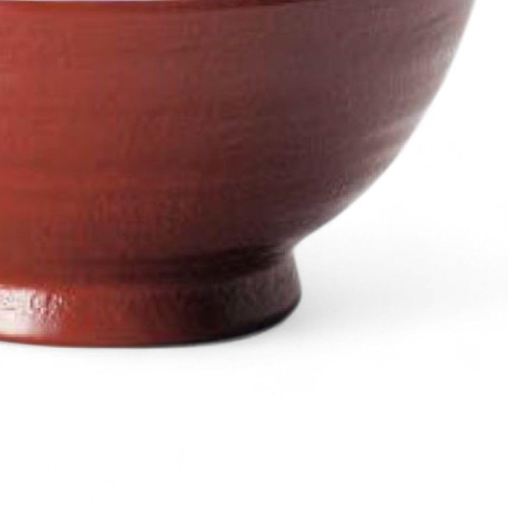 Family Lacquerware Rice Genuine Made in Japan J-kitchens Bowl, Wooden, Lacquer, Hand-Painted, PID-637427,