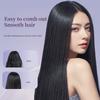 Portable Hair Straightener Brush Fast Ceramic Heating Hot Air Comb Use Curling & Straightening Iron Home and Travel Salon