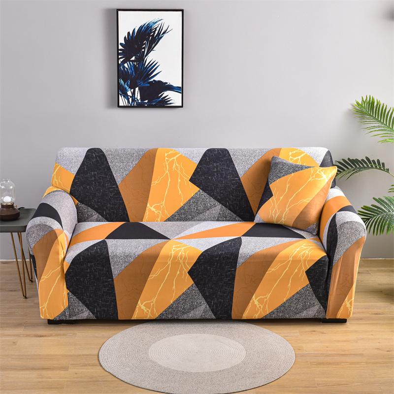 Geometric Printed Sofa Slipcoversastic Sofa Covers For Living Room Non-Slip Couch Cover Funda Sofa S/M/L/Xl 1Pc