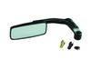 Motorcycle Accessories Bike Mirror Flat Low Mirror Square Type Universal Left and Right Black 002861-06