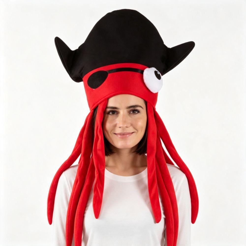 Ocean Animal Octopus Cap Whimsical Octopus Costume Headpiece Funny Party Hat  Party Supplies