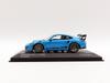 Minichamps Scale Porsche 911 GT3 RS 2014 Riviera Blue 1/43 (991)