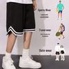 Men's Casual Loose Fit Basketball Shorts with Pockets - Teen Streetwear Summer Style