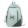 Schoolbag Anti-splashing schoolbag Student high-value backpack Couple Japanese simple fashion versatile large-capacity nylon backpack