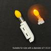 1 Piece Snap-In Electronic Pole Lamp Fishing Rod Alarm Light Luminous Stick Fishing Electronic Rod Light Diy Accessories