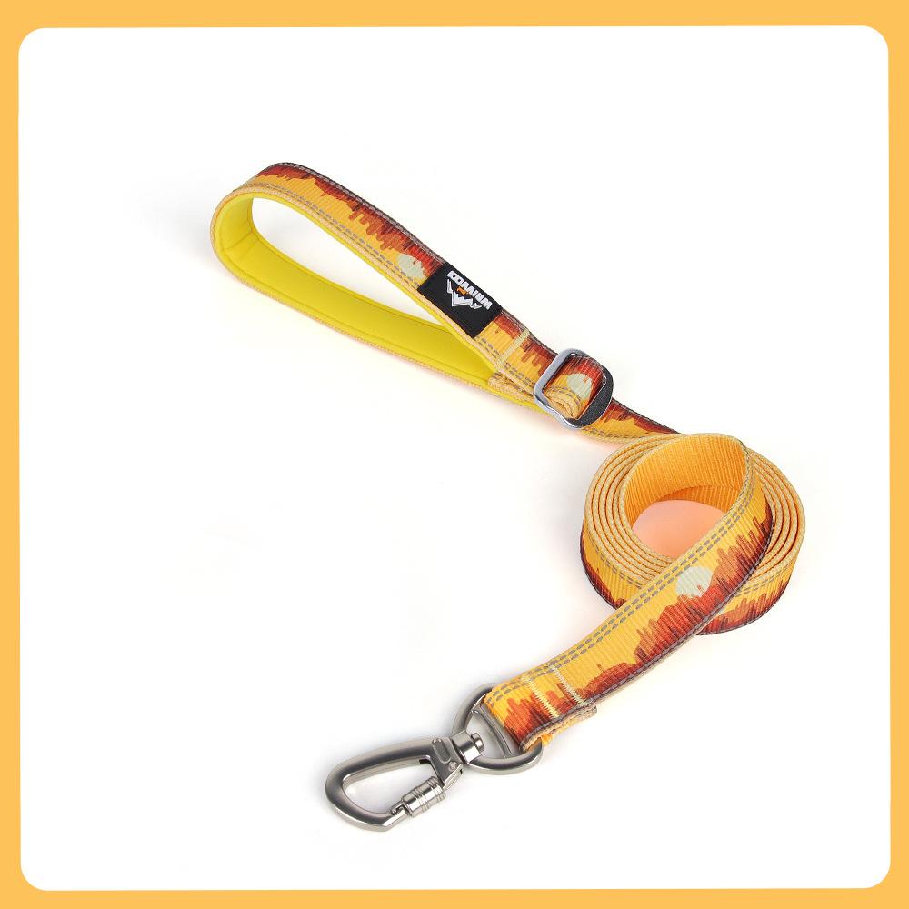 Dog Leash Comfortable Non-neck Leash Pet Collar Dog Reflective Leash Adjustable Leash Collar