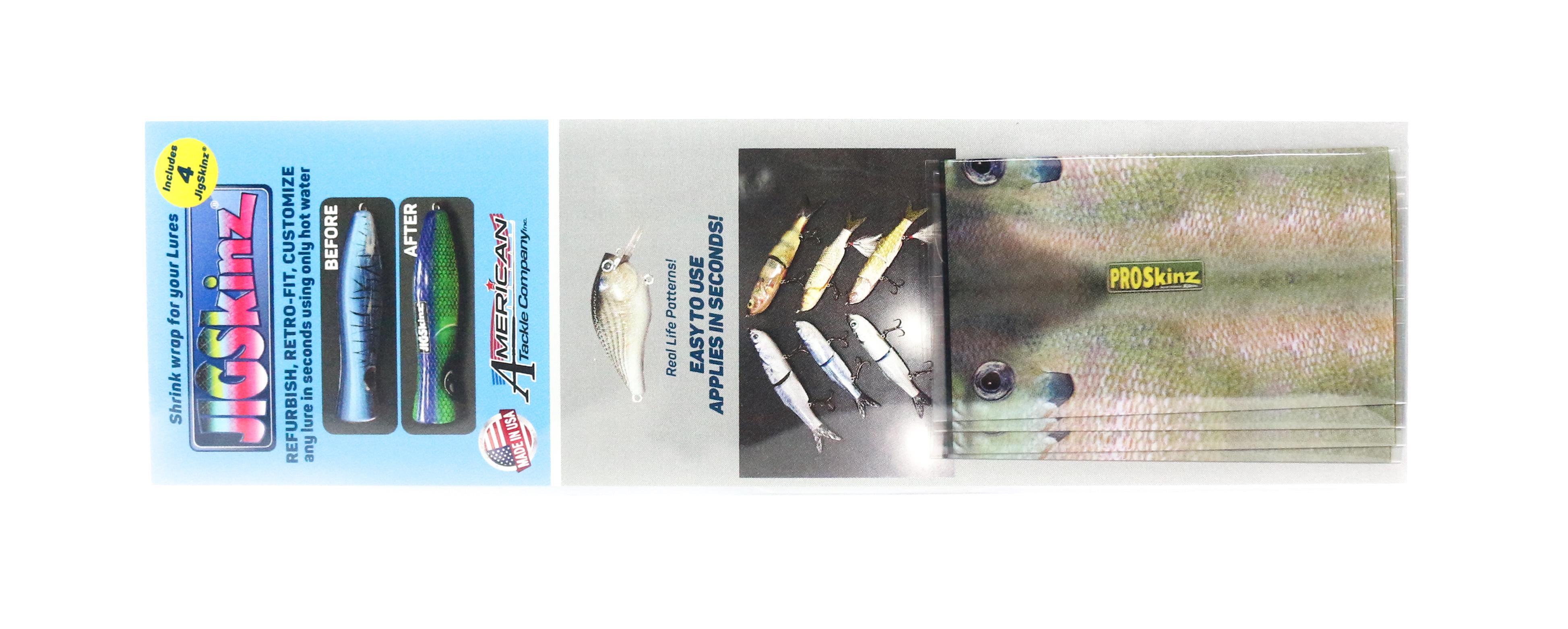 

Распродажа Jigskinz JZRLSF-PM4 PRL Sunfish 75 x 85 мм x 4 шт. Pro-Medium (0939)