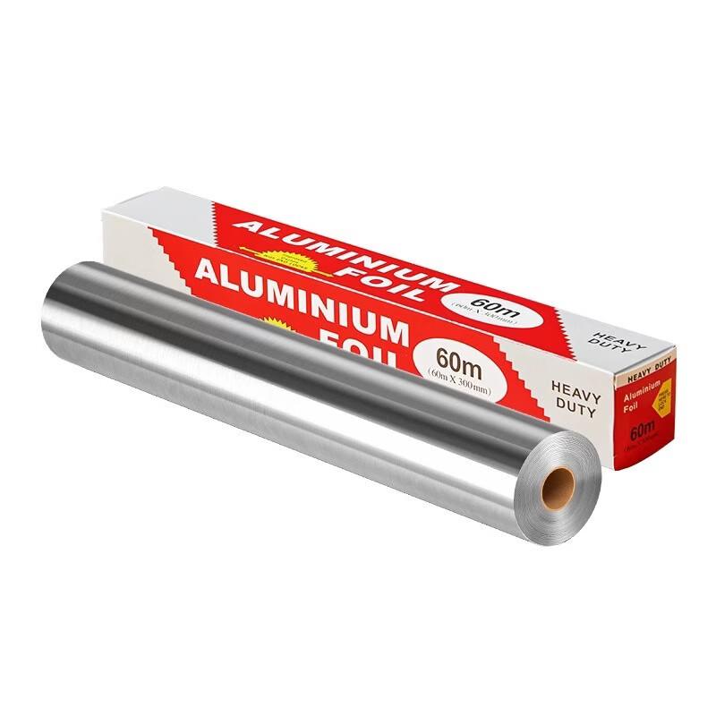 SMVP Food-Grade Aluminum Foil Rolls with Cutter (4-Pack)