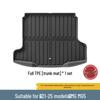 Durable Waterproof TPE Floor Mats for 21-25 MG5: Dirt-Resistant, Car-Specific