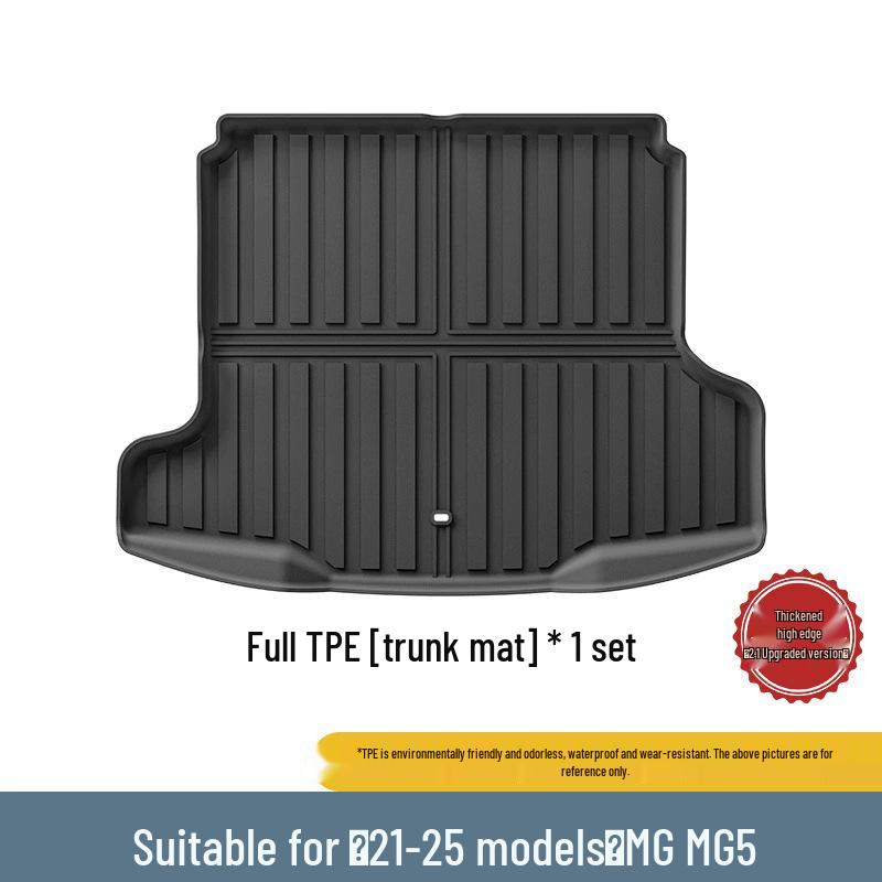 Durable Waterproof TPE Floor Mats for 21-25 MG5: Dirt-Resistant, Car-Specific