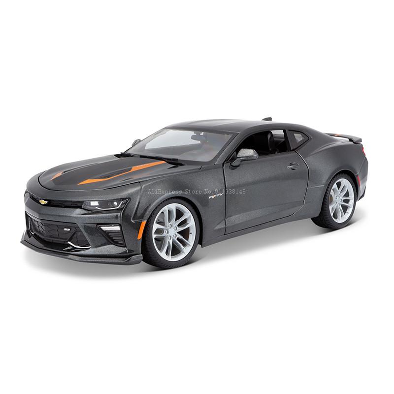 Maisto 1:18 2017 Chevrolet Camaro SS 50th Anniversary Brand Alloy Car Model Static Die Casting Model Collection Gift Toy Gift