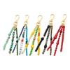 Stylish Zinc Alloy Keychain With ABS Material Bag Pendant For Keys And Bags Sturdy And Fashionable Accessory